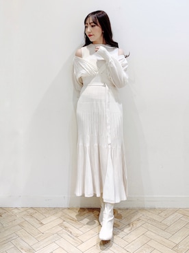 airiさん（レディース・159cm）の冬コーディネート