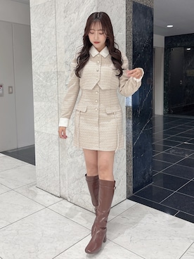 airiさん（レディース・160cm）の冬コーディネート