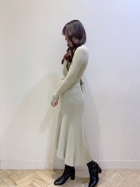 airiさん（レディース・159cm）の冬コーディネート