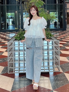 airiさん（レディース・160cm）の夏コーディネート