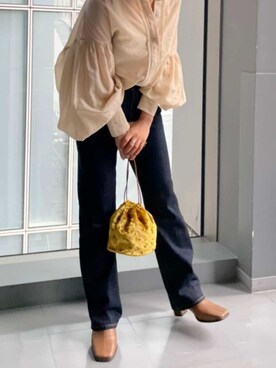 上園揚子さん(レディース・150cm)の夏コーディネート