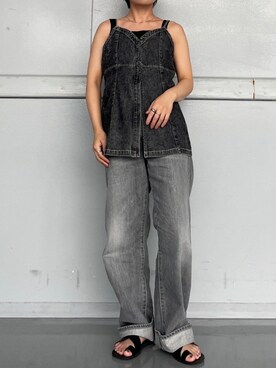 上園揚子さん（レディース・150cm）の夏コーディネート