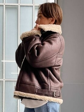 上園揚子さん（レディース・150cm）の秋コーディネート