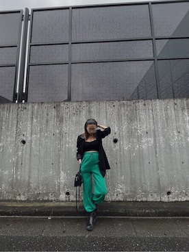 「GYDA（ジェイダ）のアイテム（テーラードジャケット）」を使った、honokaさん（レディース・151cm）の秋コーディネート