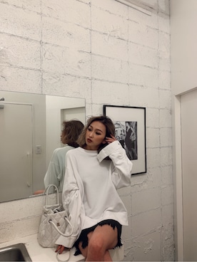 honokaさん（レディース・151cm）の冬コーディネート