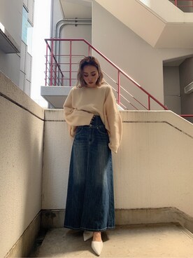 honokaさん（レディース・151cm）の春コーディネート