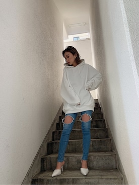 honokaさん（レディース・151cm）の春コーディネート