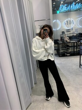 honokaさん（レディース・151cm）の冬コーディネート