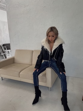 honokaさん（レディース・151cm）の秋コーディネート