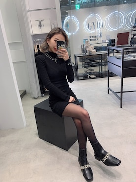 honokaさん（レディース・151cm）の冬コーディネート