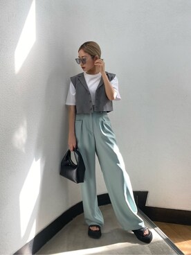 田澤眞梨亜さんのコーディネート