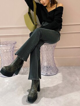 田澤眞梨亜さんのコーディネート