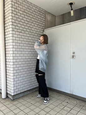 清水夢乃さん(レディース・166cm)の春コーディネート