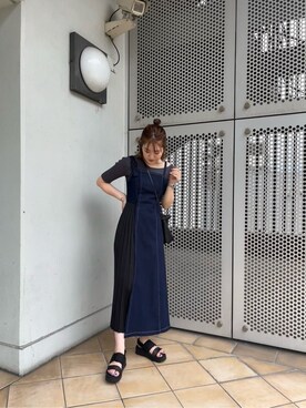 清水夢乃さん（レディース・165cm）の夏コーディネート