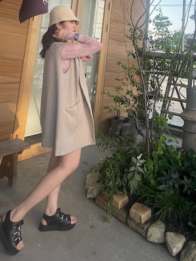 のんさん（レディース・170cm）の春コーディネート