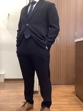 「アイテム（フォーマルスーツ/小物）」を使った、SHIRTS PLAZA 福岡イオンモール店さん（メンズ・171cm）の秋コーディネート