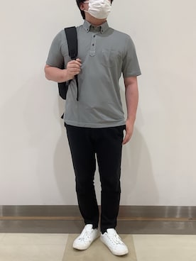 「BRICK HOUSE by TOKYO SHIRT」｜SHIRTS PLAZA 福岡イオンモール店さん（メンズ・172cm）の夏コーディネート