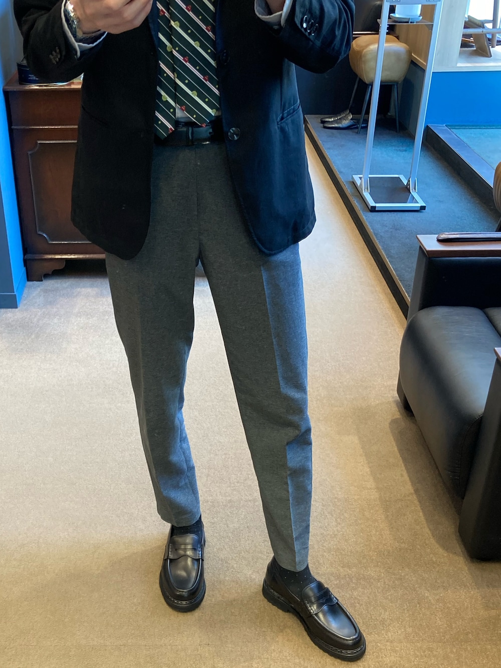 Berwick バーウィック コイン ローファー 5293 ヴィブラム ソールを