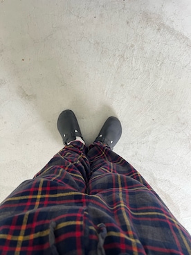 「アイテム（サンダル）」を使った、11danao01さん（メンズ・179cm）の秋コーディネート