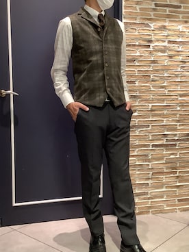 BRICK HOUSE by Tokyo Shirts さいたま新都心コクーン店さん（メンズ・170cm）の秋コーディネート