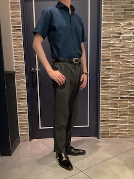 「アイテム（トップス）」を使った、BRICK HOUSE by Tokyo Shirts さいたま新都心コクーン店さん（メンズ・185cm）の夏コーディネート
