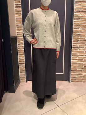 「ニット/セーター」｜BRICK HOUSE by Tokyo Shirts さいたま新都心コクーン店さん（レディース・163cm）の冬コーディネート