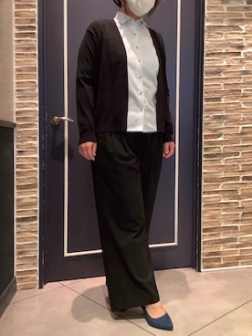 「TOKYO SHIRTS（トウキョウシャツ）のアイテム」を使った、BRICK HOUSE by Tokyo Shirts さいたま新都心コクーン店さん（レディース・170cm）の春コーディネート