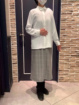 BRICK HOUSE by Tokyo Shirts さいたま新都心コクーン店さん(レディース・163cm)の冬コーディネート