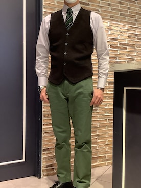 BRICK HOUSE by Tokyo Shirts さいたま新都心コクーン店さん（メンズ・170cm）の秋コーディネート