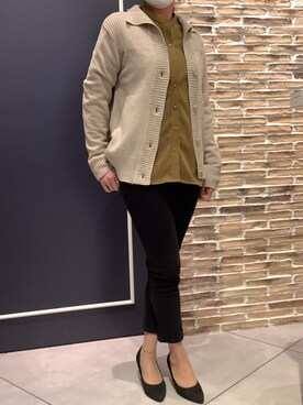 BRICK HOUSE by Tokyo Shirts さいたま新都心コクーン店さん（レディース・152cm）の冬コーディネート