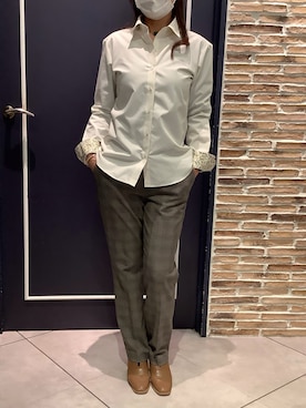 BRICK HOUSE by Tokyo Shirts さいたま新都心コクーン店さん(レディース・154cm)の冬コーディネート