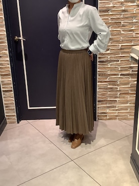 BRICK HOUSE by Tokyo Shirts さいたま新都心コクーン店さん（レディース・153cm）の冬コーディネート