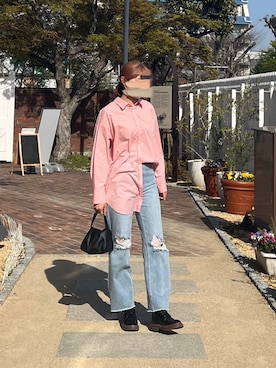 「apres jour mignon（アプレジュールミニョン）のアイテム」を使った、chisaさん（骨格ナチュラル・レディース・163cm）の春コーディネート