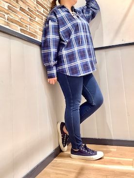 BRICK HOUSE by Tokyo Shirts 横浜ららぽーと店さんのコーディネート