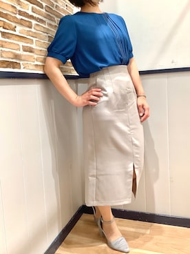 BRICK HOUSE by Tokyo Shirts 横浜ららぽーと店さんのコーディネート