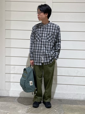 「COBMASTER（コブマスター）のアイテム」を使った、nabeさん（メンズ・168cm）の秋コーディネート