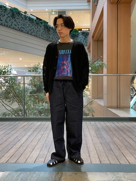 「GEVACO」｜「アイテム（サンダル）」を使った、nabeさん（メンズ・168cm）の春コーディネート