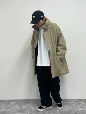 「Franklin Climbing（フランクリンクライミング）のアイテム（その他アウター）」を使った、nabeさん（メンズ・168cm）の秋コーディネート