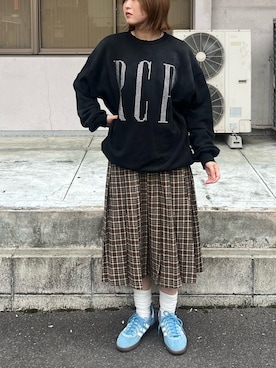 「RePRODUCTION LABEL（リプロダクションレーベル）のアイテム」を使った、gnk93さん（レディース・164cm）の秋コーディネート