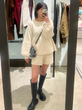 「GRAIN（グレイン）のアイテム」を使った、gnk93さん（レディース・164cm）の冬コーディネート