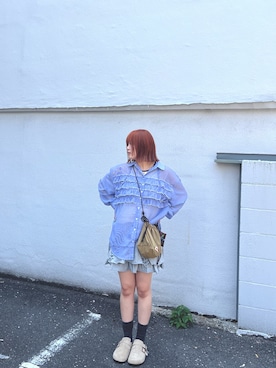 「日焼け対策」｜gnk93さん（レディース・163cm）の夏コーディネート