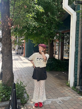 gnk93さん（レディース・163cm）の夏コーディネート