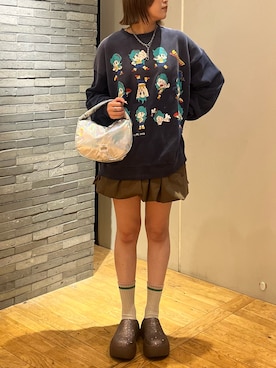 「CIAOPANIC（チャオパニック）のアイテム（スカート）」を使った、gnk93さん（レディース・164cm）の秋コーディネート