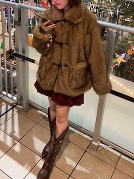 gnk93さん（レディース・164cm）の冬コーディネート