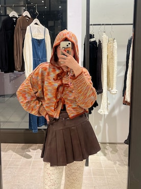 「CIAOPANIC（チャオパニック）のアイテム（カーディガン/ボレロ）」を使った、gnk93さん（レディース・164cm）の秋コーディネート