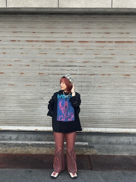 「秋服」｜「アイテム（帽子）」を使った、gnk93さん（レディース・164cm）の秋コーディネート