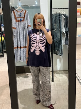 「アイテム（タンクトップ）」を使った、gnk93さん（レディース・163cm）の夏コーディネート