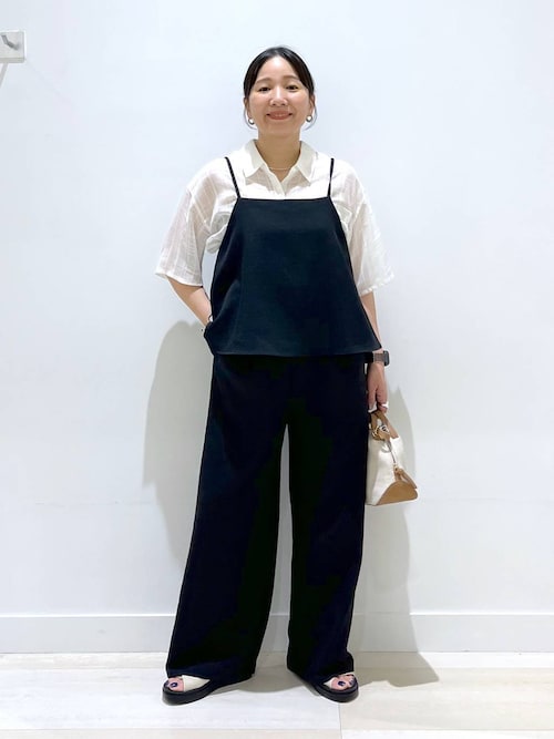 新品　グローバルワーク　グレー 冷感サロペット Tシャツセット　Mサイズ 冷感サロペ＊Tシャツセット/495699（サロペット/オーバーオール