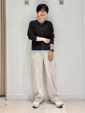 「アイテム（腕時計）」を使った、しらがさん（レディース・159cm）の秋コーディネート