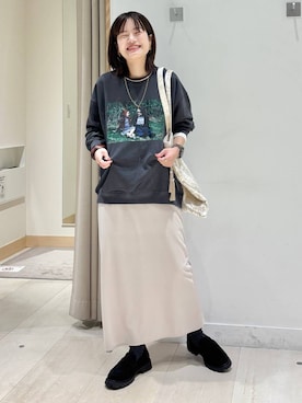 しらがさん（レディース・159cm）の秋コーディネート